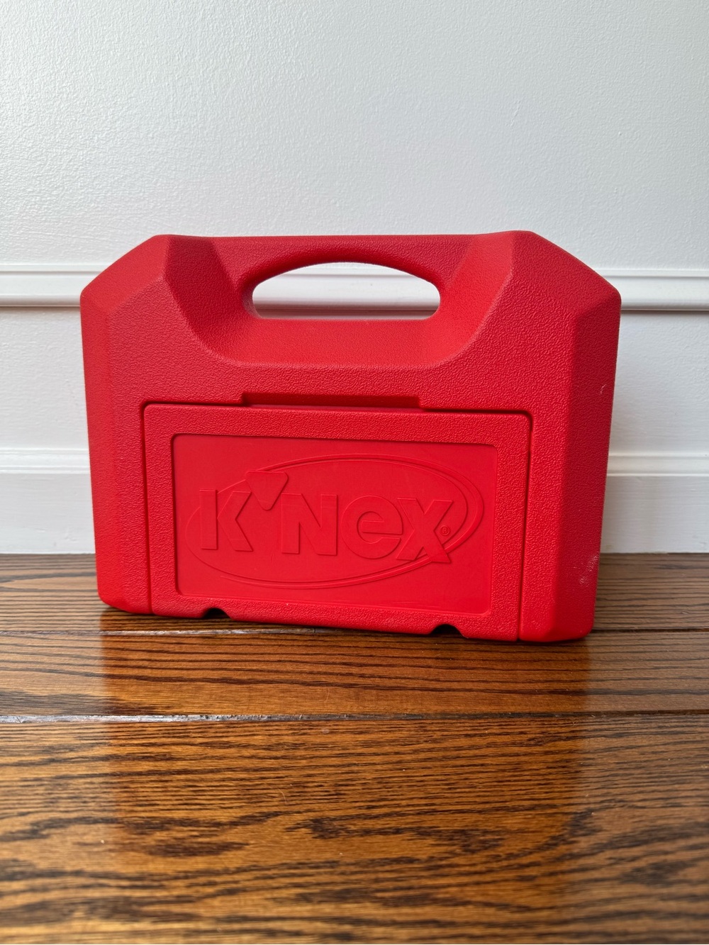 K'NEX Red Carrying Case for Kids Building Sets